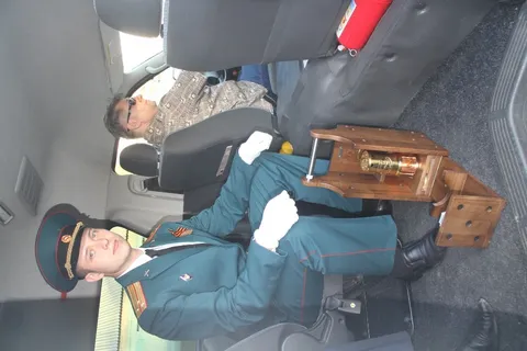 В Рыбинск прибыл Вечный огонь
