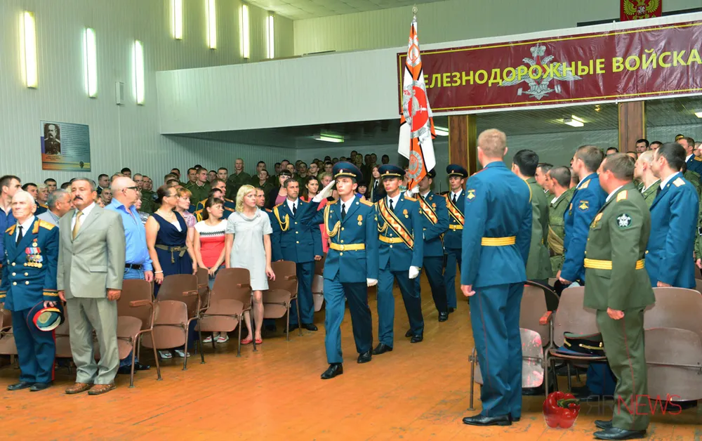 В Ярославле отмечают День железнодорожных войск. Фоторепортаж
