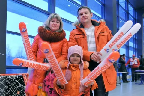 Ярославский «Локомотив» во вчерашнем победном матче подарил надежду болельщикам. Фоторепортаж