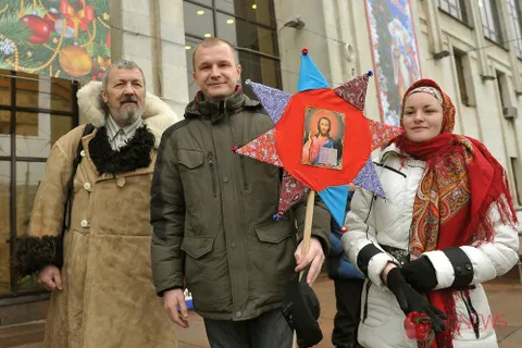 В Ярославле продолжились Рождественские гулянья. Фоторепортаж