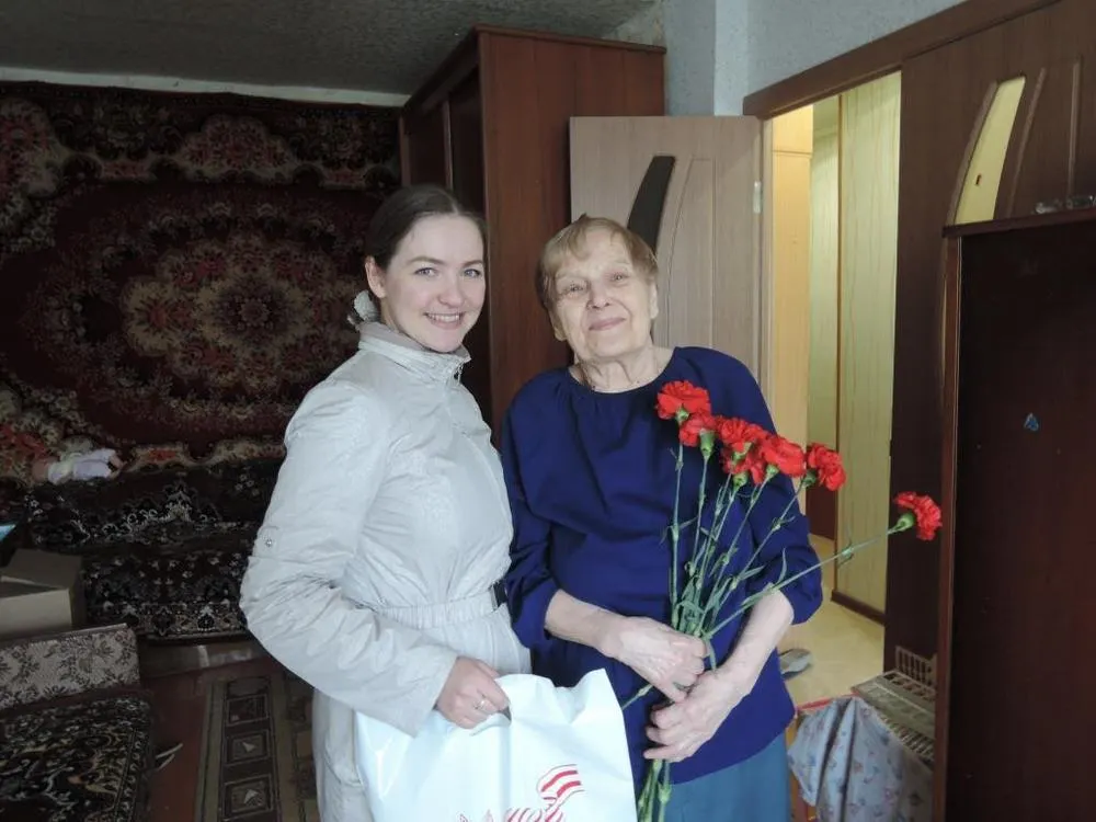 Молодежный совет ТГК-2 поздравил ветеранов войны и тыла