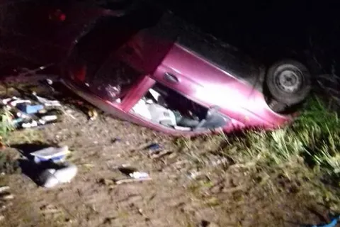 В Ярославской области пьяный водитель получил телесные повреждения