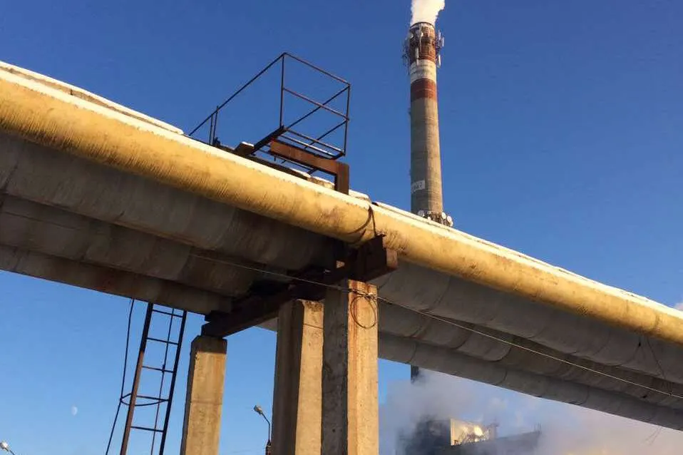 В Тутаеве прорвало теплотрассу