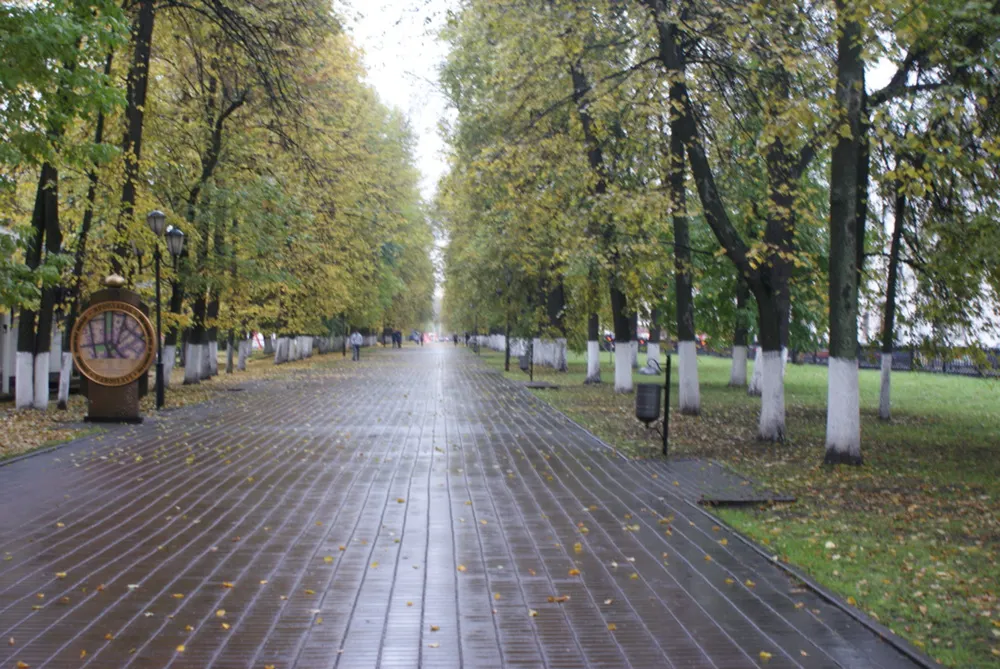 На Первомайском бульваре в центре Ярославля появится «театральный» забор
