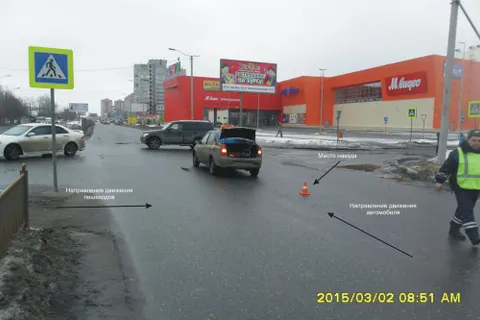 В Ярославле иномарка сбила бабушку с внучкой