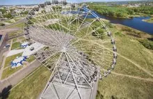 В День России на колесе обозрения в Ярославле  запустят  светодинамическую иллюминацию