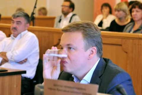 В мэрии Ярославля произошла смена власти. Фоторепортаж 