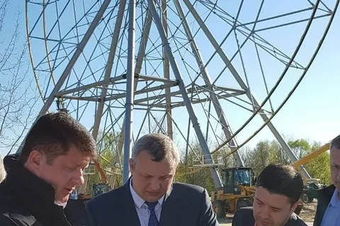 В День города в Ярославле заработает колесо обозрения