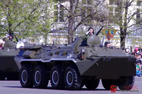 В Ярославле впервые представили вооружение войск воздушно-космической обороны