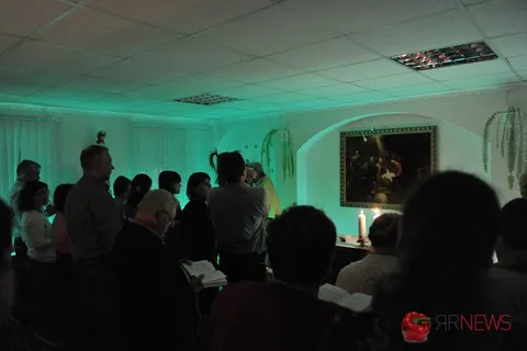 Католики Ярославля отметили Рождество. Фоторепортаж