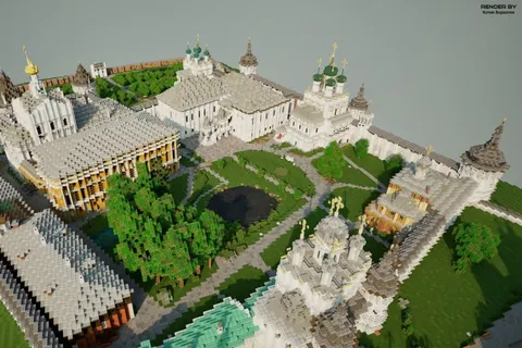 Ярославль и Ростов перенесли в известную игру Minecraft
