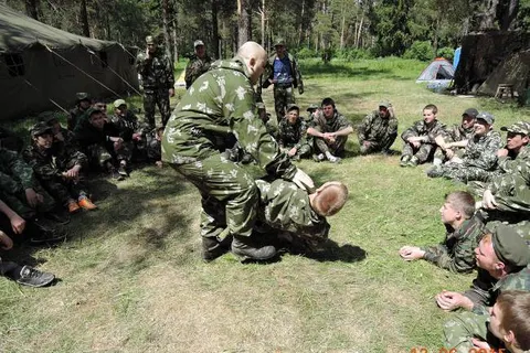 Ярославские кадеты побывали на первых учебно-военных сборах