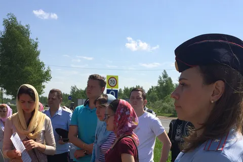 В Ярославле прошел совместный крестный ход ГИБДД и Ярославской епархии