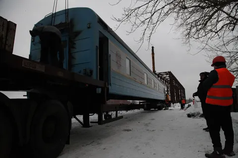 В Ярославле появился храм-вагон