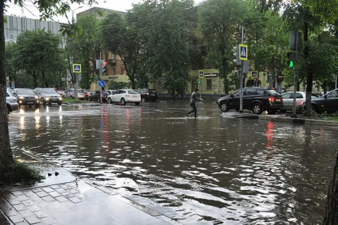 Ярославль ушел под воду. С фото