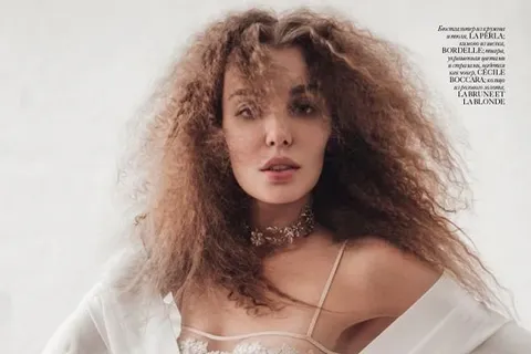 Ярославна и топ-модель Дарья Коновалова снялась для журнала «Vogue»