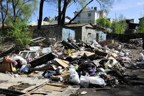 Ярославль превратился в Неаполь времен забастовки мусорщиков