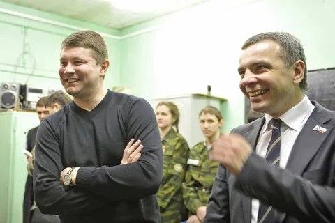 Председателю муниципалитета Ярославля Алексею Малютину исполнилось 40 лет. С фото