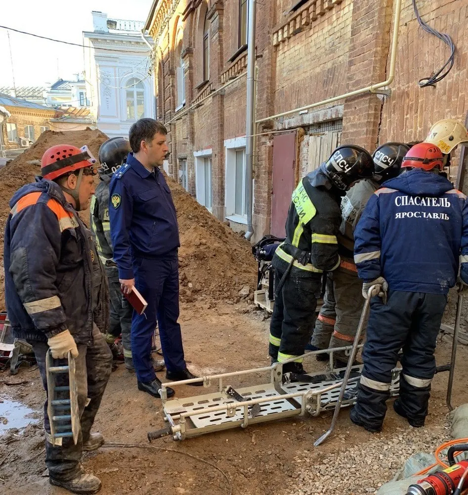 Прокуратура организовала проверку по факту обрушения дома в Ярославле