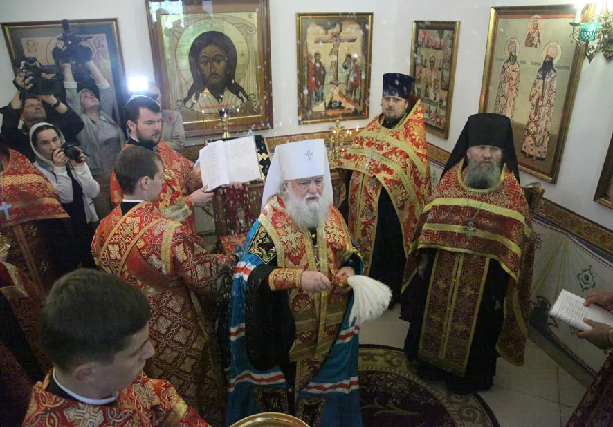 В Ярославле освятили часовню Кирилло-Афанасьевского монастыря