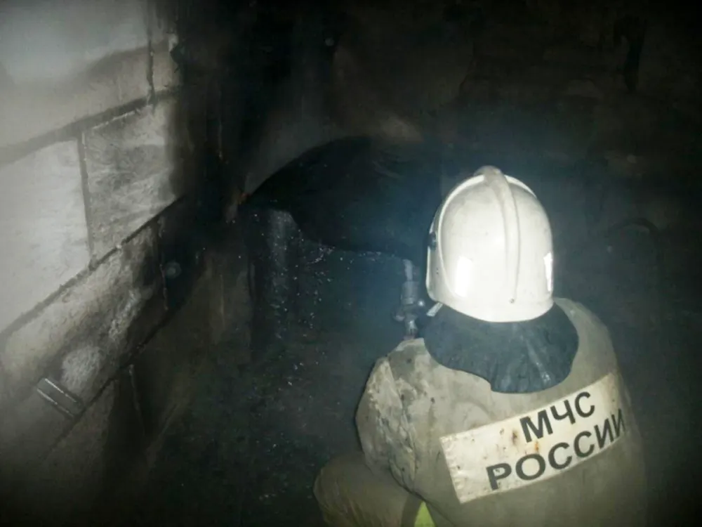 В Переславле сгорела частная сауна