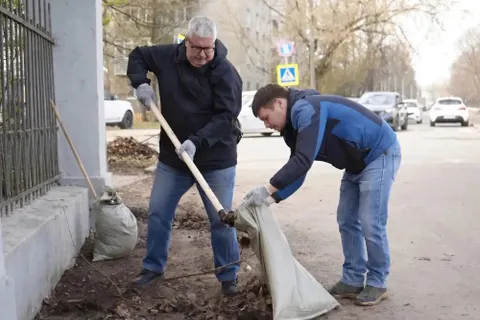 Ярославские энергетики провели день весеннего благоустройства