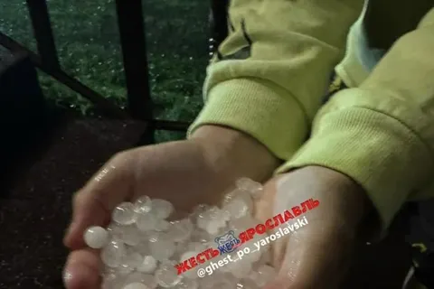 На Ярославскую область обрушился крупный град
