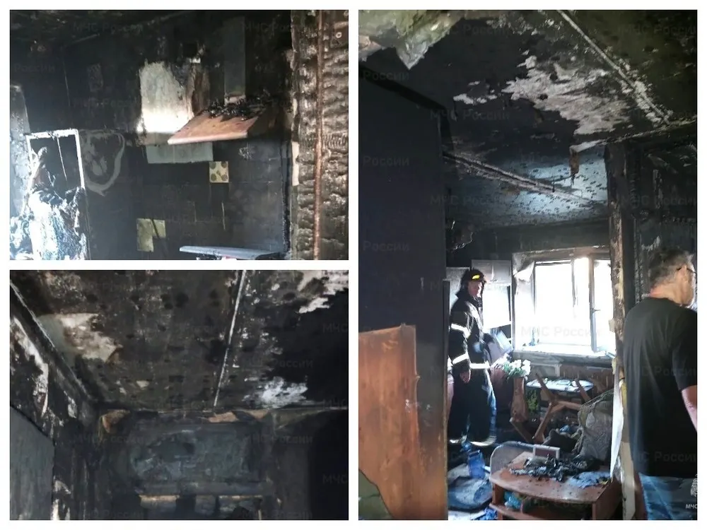 В Ярославле из горящего дома эвакуировали 12 человек