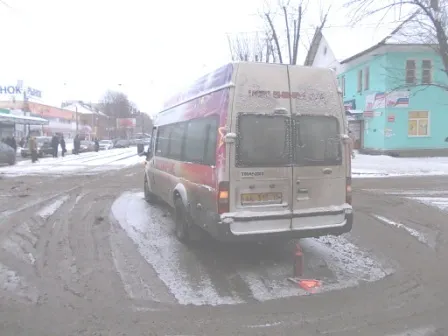 В Ярославле маршрутка сбила пенсионера