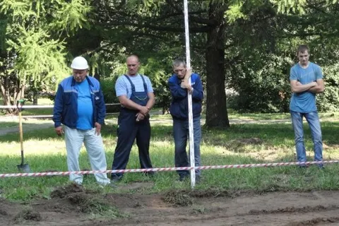 Началась реконструкция сквера у ДК «Нефтяник» в Красноперекопском районе Ярославля