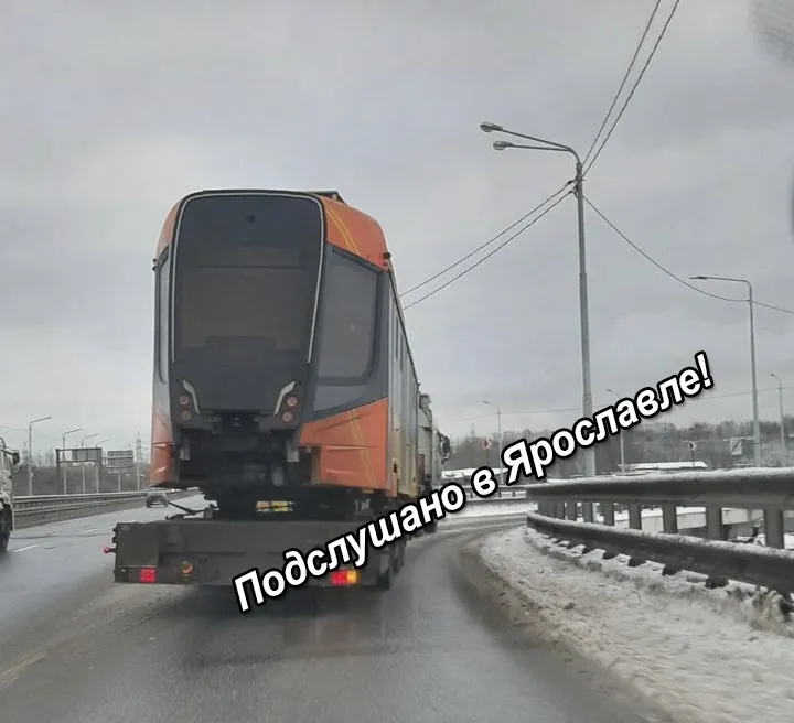 Первый новый трамвай приехал в Ярославль
