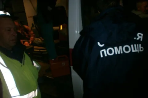 В Рыбинске ночью на мосту опрокинулся мотоцикл