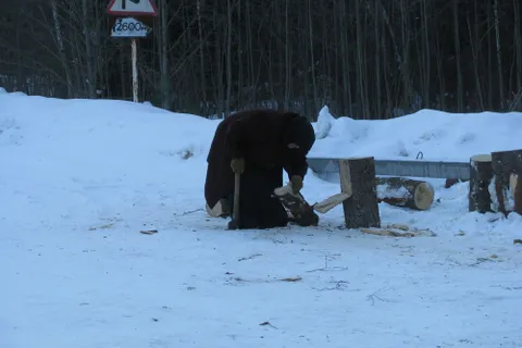 Прощеное воскресение в храме Михаила Архангела в Бору под Угличем Ярославской области