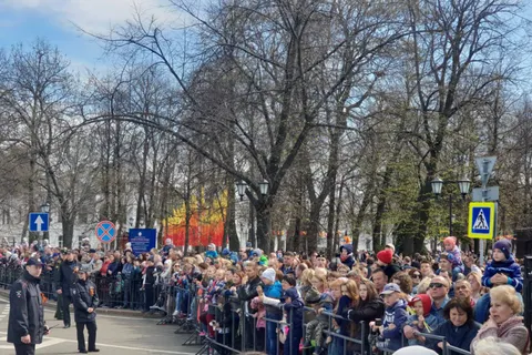 Парад Победы в Ярославле: фоторепортаж 