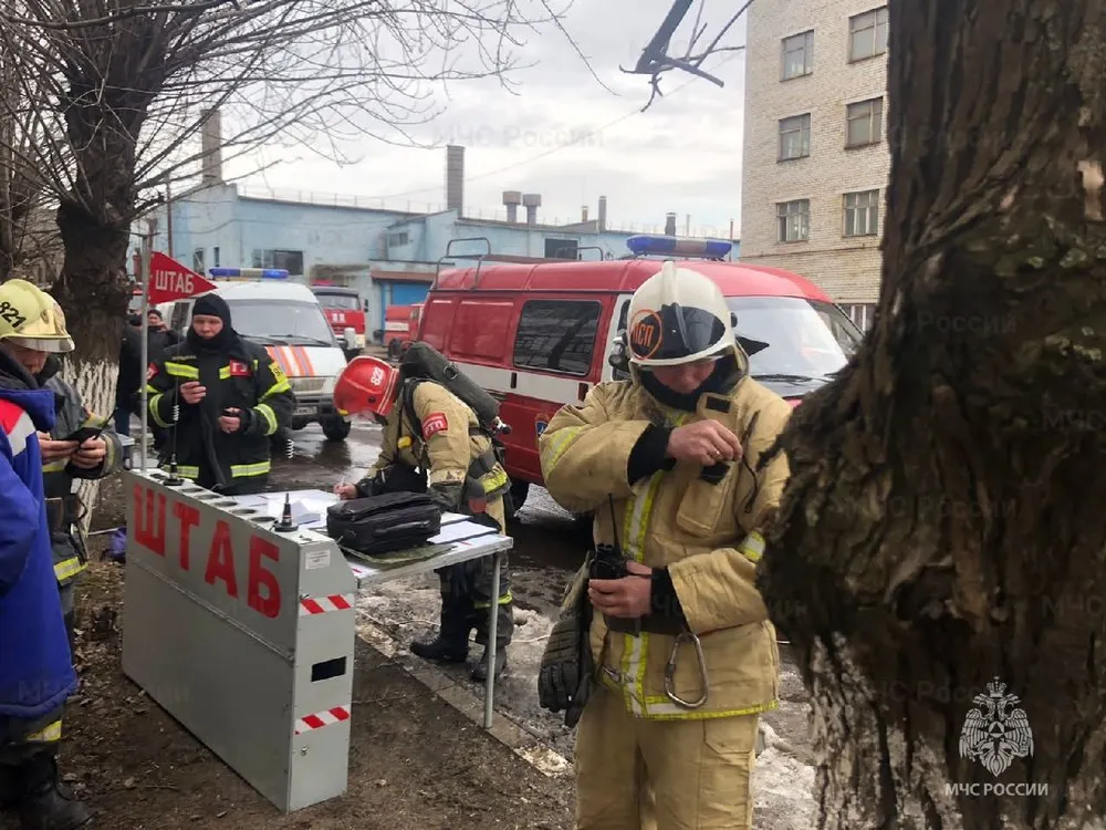 На крупном ярославском предприятии произошел пожар