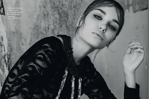 Ярославна и топ-модель Дарья Коновалова снялась для журнала «Vogue»