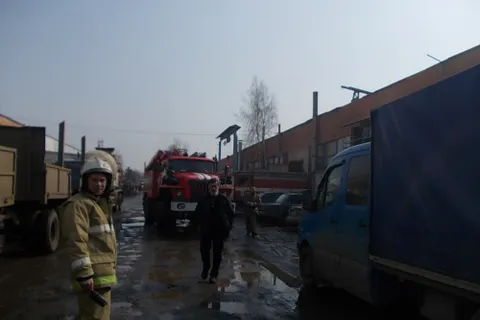 В Ярославле горел склад с игрушками