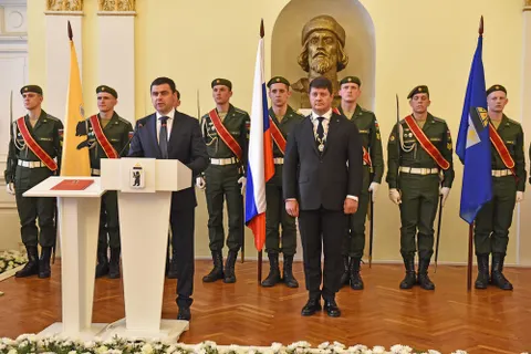 Владимир Слепцов официально вступил в должность мэра Ярославля