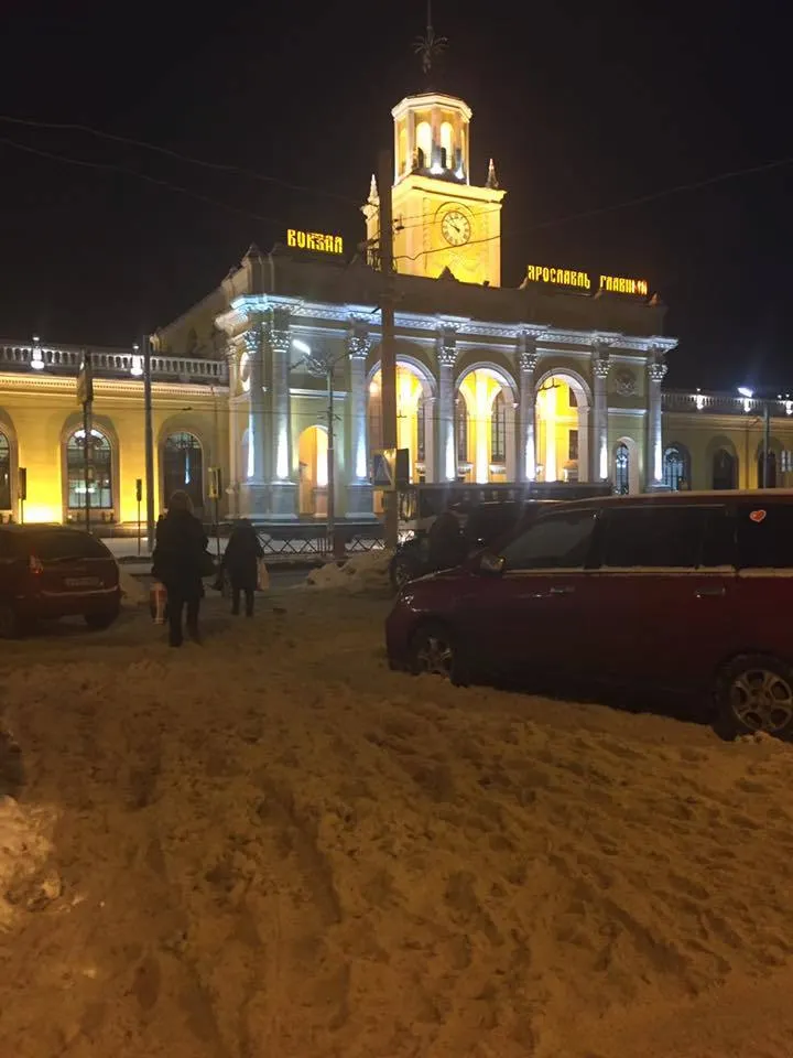 Этой ночью на привокзальной площади Ярославля автомобилям запретят парковку