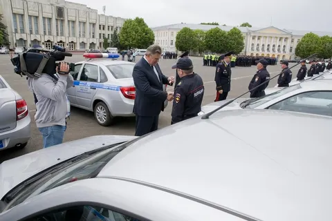 Ярославская полиция получила 51 новый автомобиль