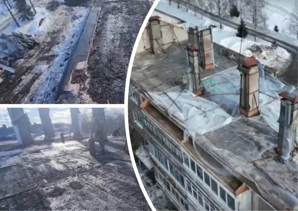 Из-за рухнувшей крыши в ярославской трехэтажке придется сшивать плиты