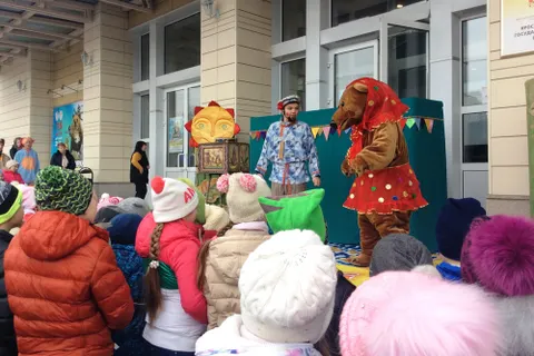 В Ярославском цирке отпраздновали масленицу