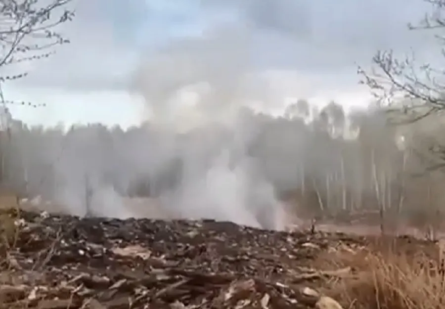 В Ярославской области горят мусорные полигоны