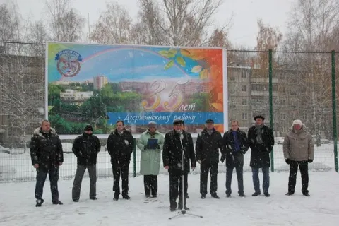 В Дзержинском районе Ярославля открыли третью спортивную площадку