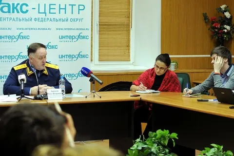 Руководитель СУ СК РФ по Ярославской области Олег Липатов: «Дело Урлашова движется к завершению». Фото с пресс конференции