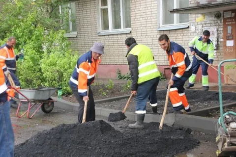 В Ярославле начался ремонт дворов