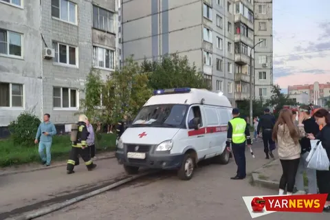 Взрыв газа в Ярославле: фоторепортаж с места ЧП