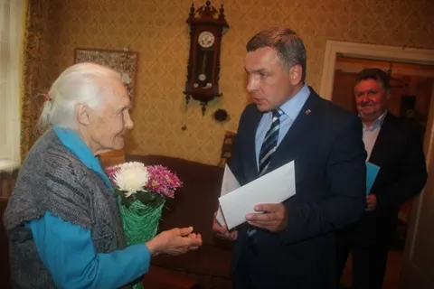 Жительница Ярославля отметила столетний юбилей