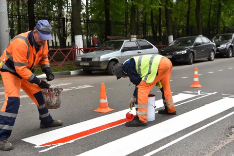 На пешеходном переходе в центре Ярославля появилась первая 3D разметка