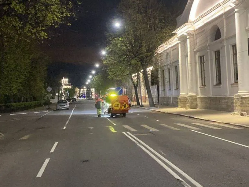 В Ярославле заключен контракт на дорожную разметку